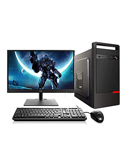 CHIST Core i5 Desktop Complete Computer System Full Setup for Home & Business(core I5 3470 Processor/19 Monitor/Keyboard Mouse/Windows 11/ WiFi) (16GB RAM/512GB SSD)